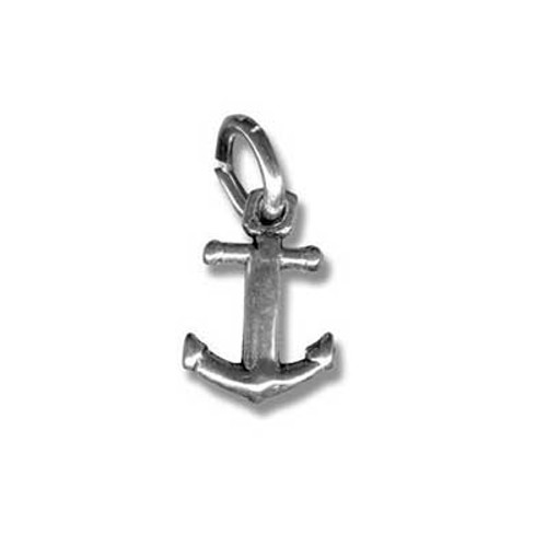 Anchor Charm in Sterling Silver