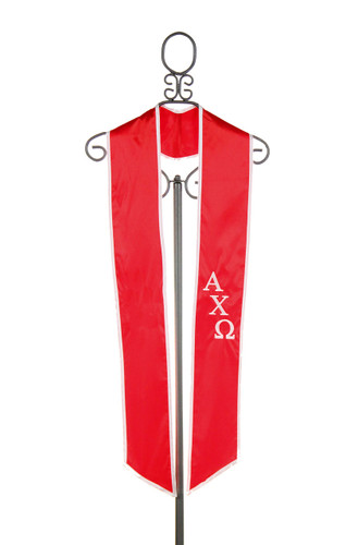 Alpha Chi Omega Graduation Stole