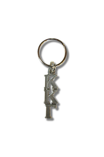 Kappa Kappa Gamma Keychain in Silver