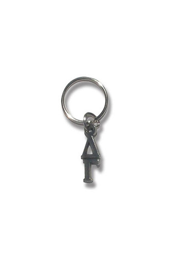 Delta Gamma Keychain in Silver