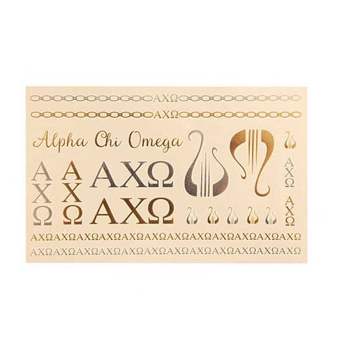 Alpha Chi Omega Flash Tats