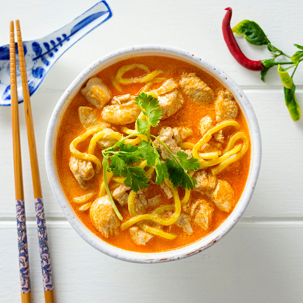Chicken Laksa Feed Me Nutritious Meals For Demanding Lifestyles