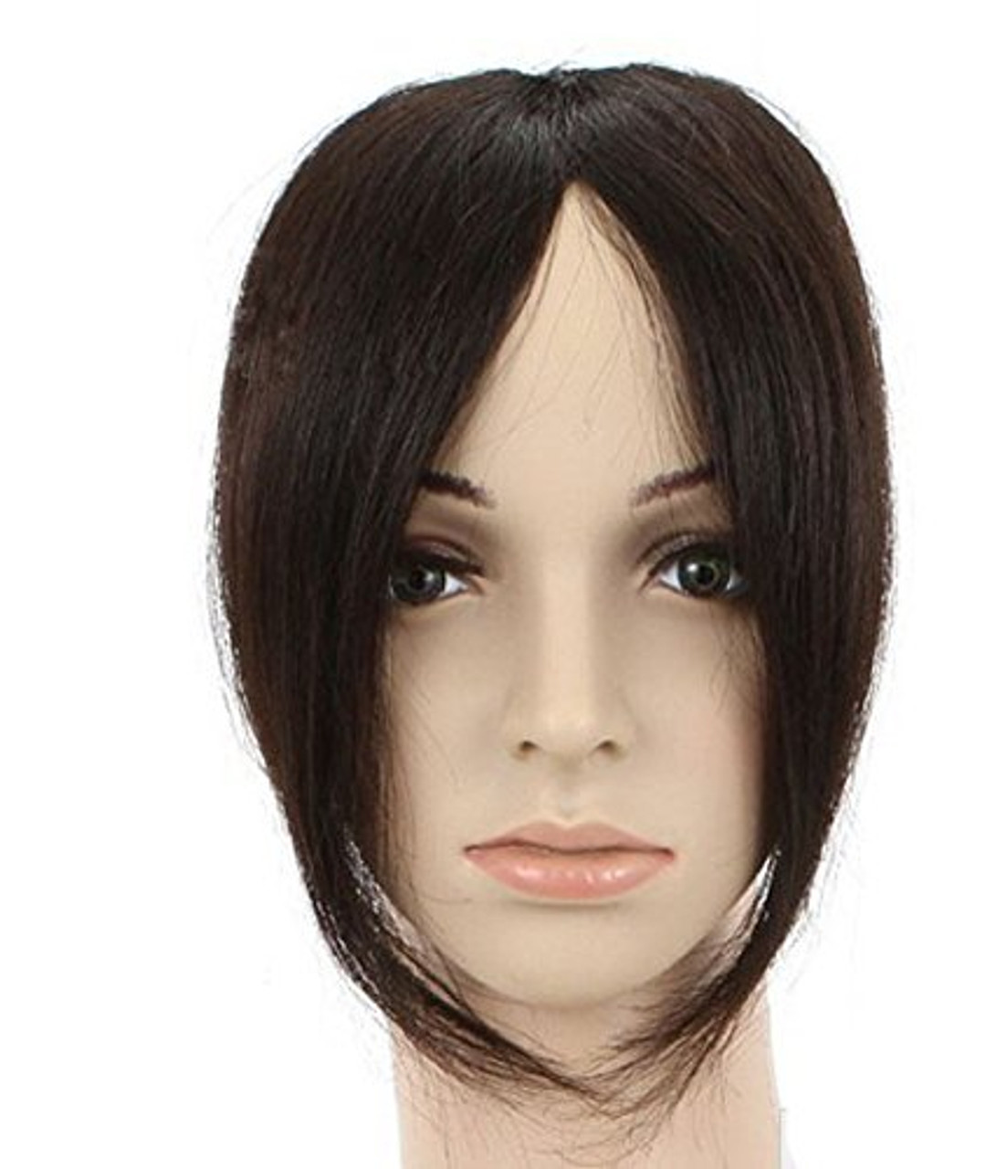 Remeehi Fashion Womens Real human hair Middle Part Bangs ...