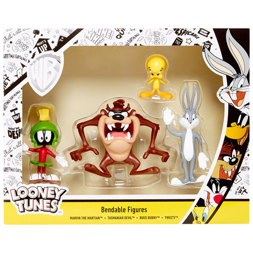 Looney Tunes 4pc Bendable Boxed Set Looney Tunes 4pc Bendable Boxed Set
