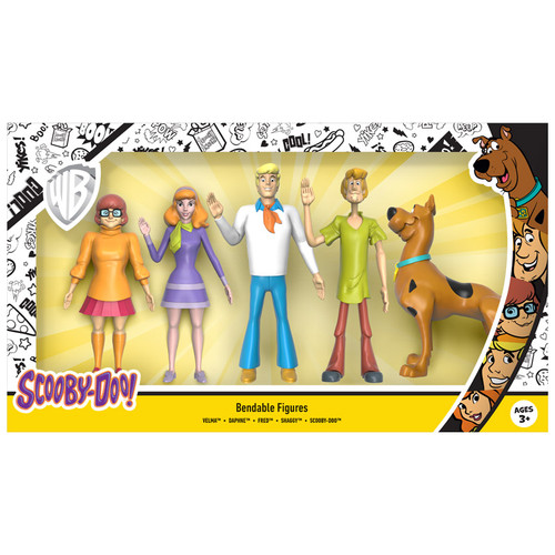 Scooby-Doo 5pc. Bendable Boxed Set Scooby-Doo 5pc. Bendable Boxed Set
