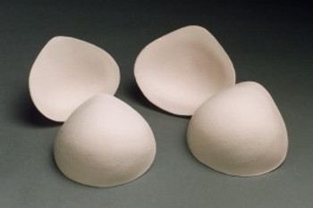 Foam breast forms or breast prosthesis.
Foam breast forms or breast prosthesis.