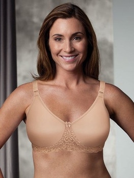 AudreySeamless Mastectomy Bra, with underwire.
by Trulife,
Fabric is made with soft, stretchy lace band that is gentle on the skin.
Nude/Beige color AudreySeamless Mastectomy Bra, with underwire.
by Trulife,
Fabric is made with soft, stretchy lace band that is gentle on the skin.
Nude/Beige color