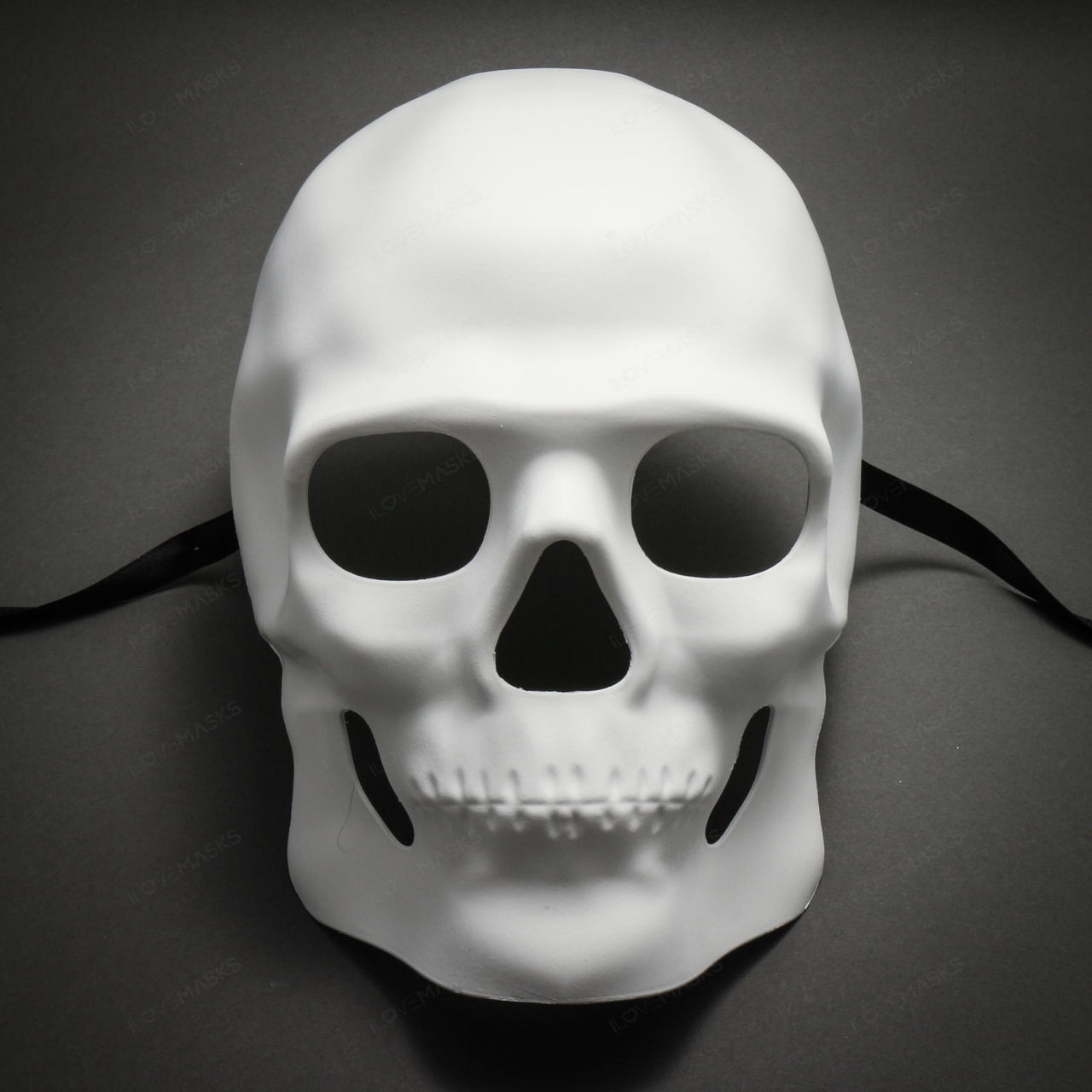 Skull Halloween Masquerade Full Face Mask White Skull Halloween Masquerade Full Face Mask White