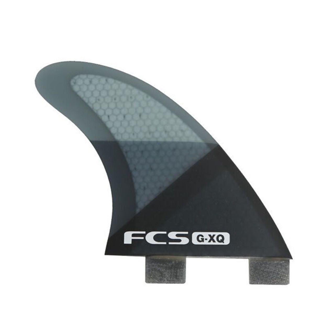 FCS Surfboard Fins GXQ Smoke Performance Core Quad_Rears__98195