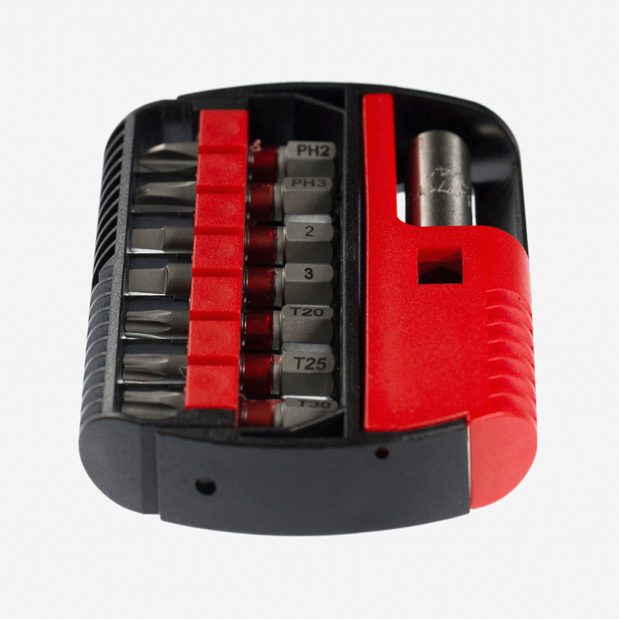 Wiha 76891 9 Piece Phillips Square Torx Bit Buddy Terminator Impact