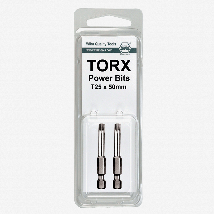 wiha 74540 torx power bit t4 x 50mm 2pk