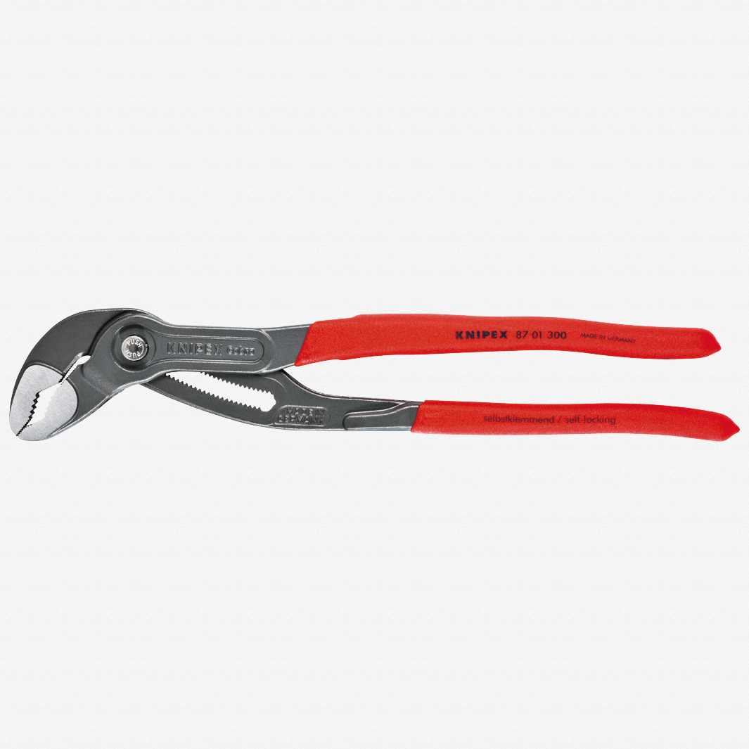 knipex 87 01 300 12 cobra pliers plastic grip