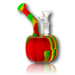 Silicone Bubbler - Jack-o-lantern design. Features LED light inside. Silicone Bubbler - Jack-o-lantern design. Features LED light inside.