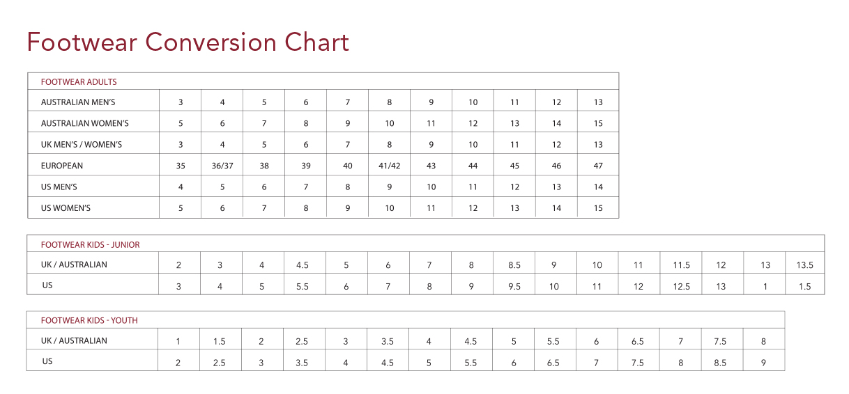 Blundstone Women S Size Chart