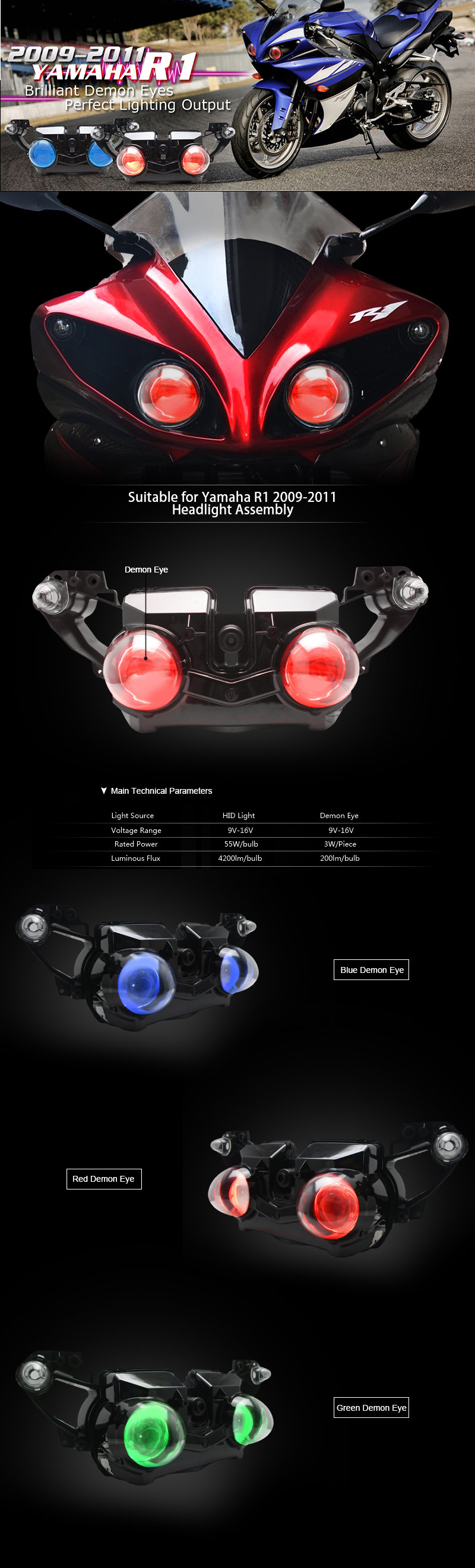 Yamaha R1 2009 2010 2011