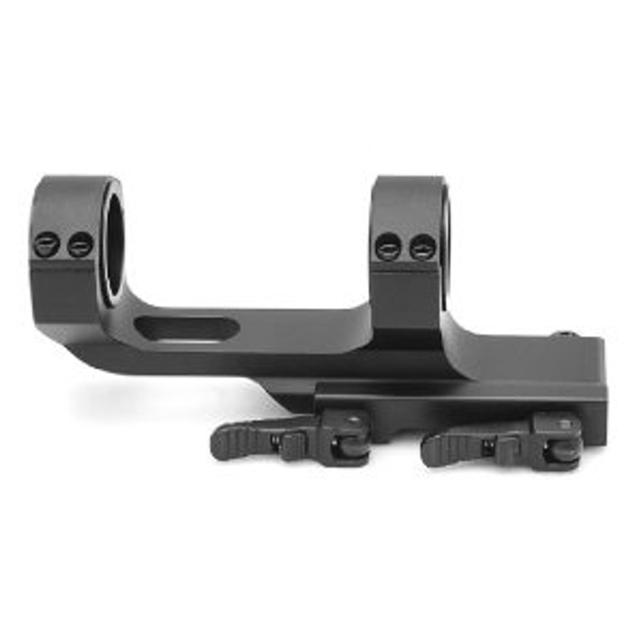 Ar15 Flat Top Offset One Piece Qd Scope Mount With 1913 Picatinny Rail ...