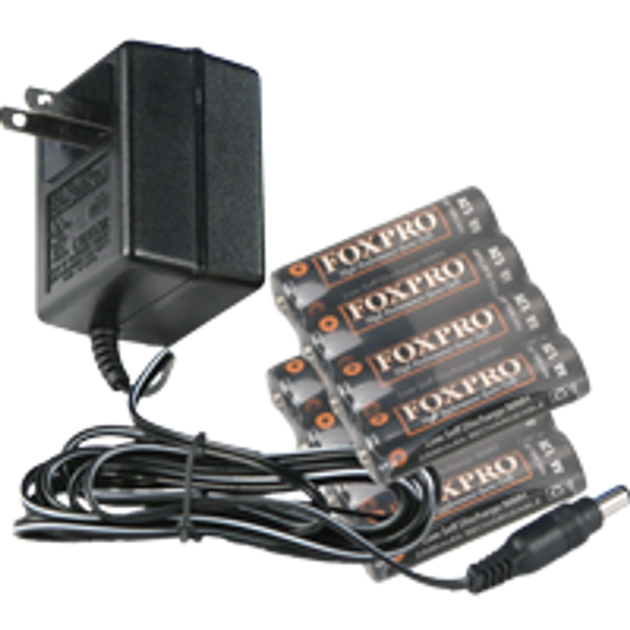 FOXPRO Rechargeable NiMH Battery Kit with Charger and 8 AA Batteries FPFX35Batkit