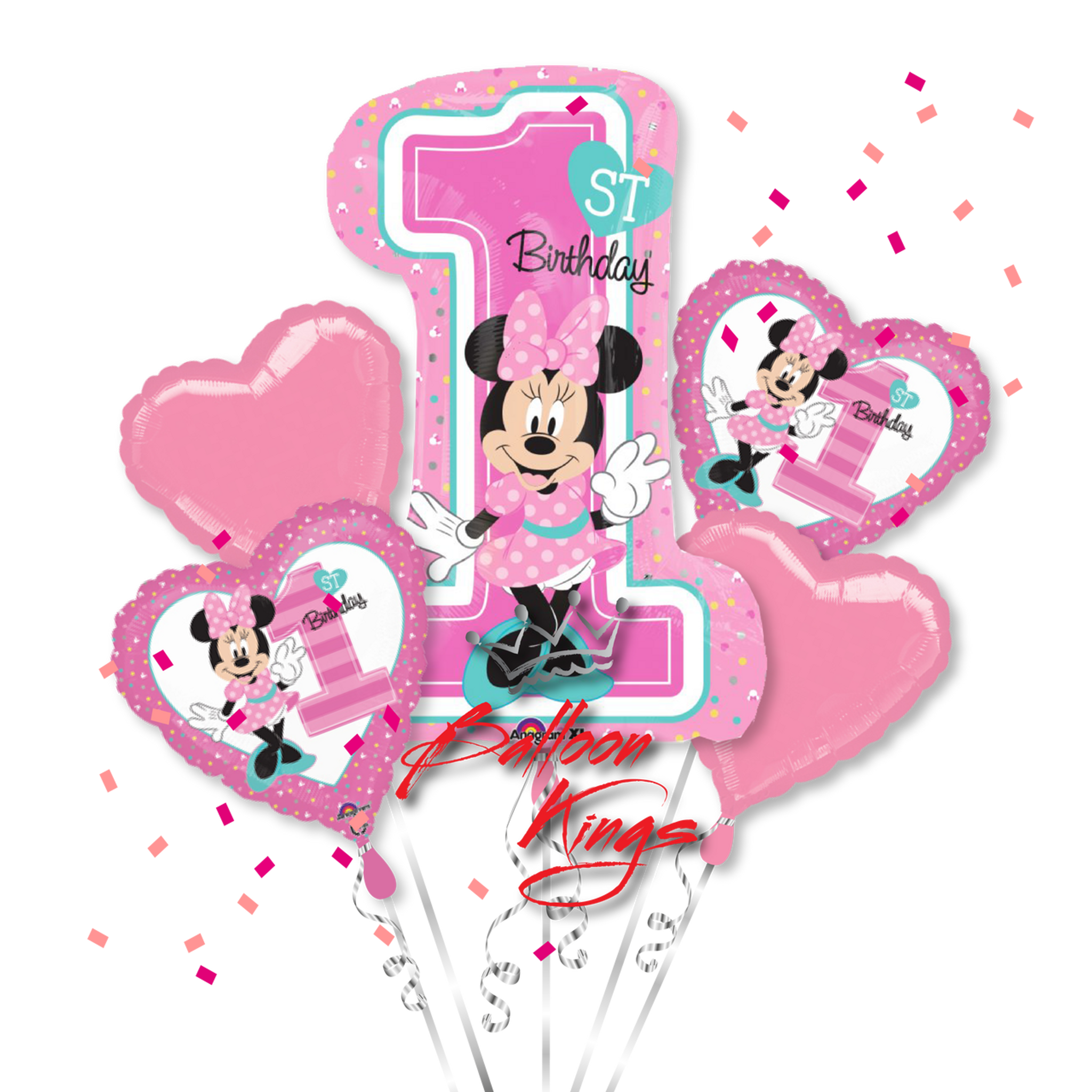 Minnie Mouse 1st Birthday PNG