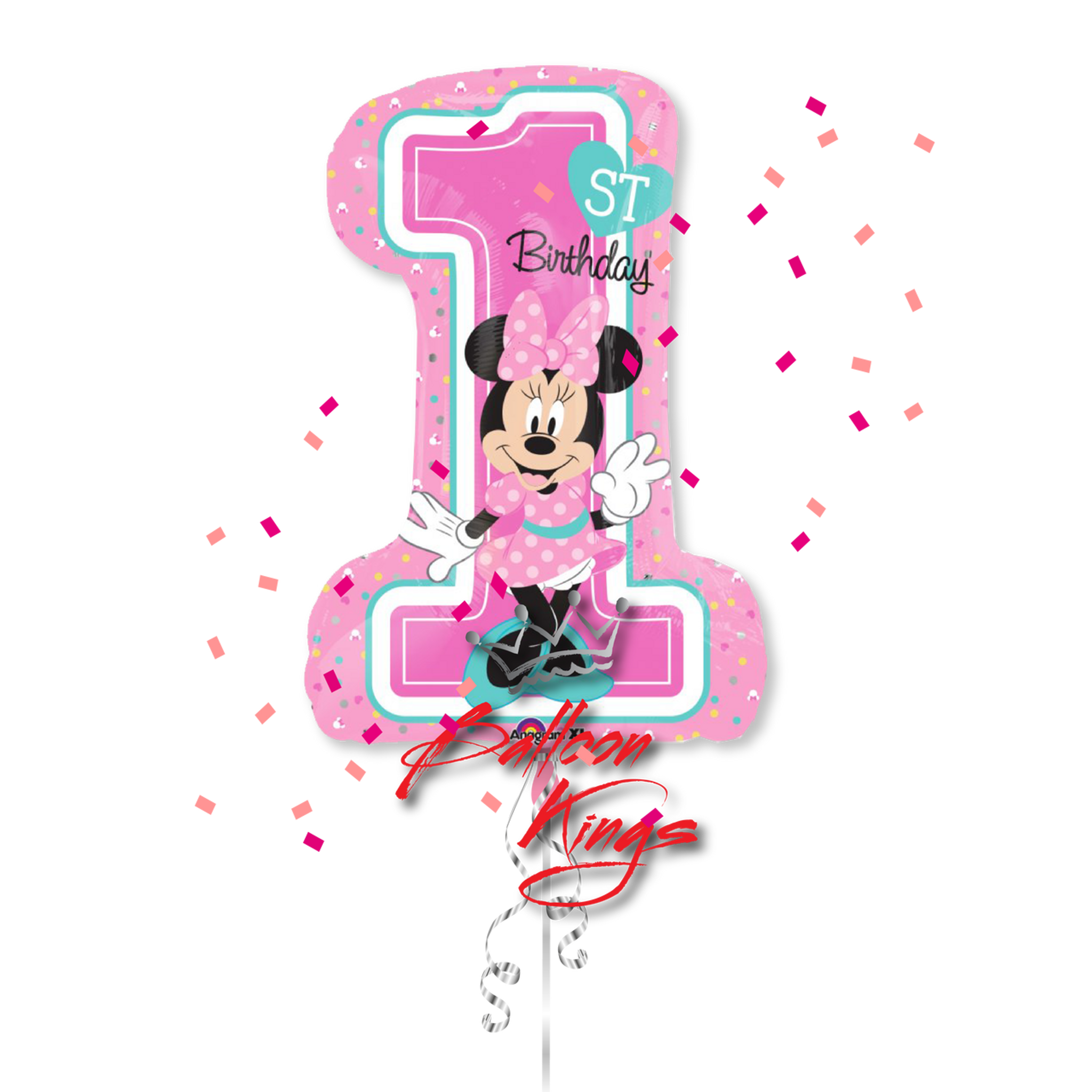 Minnie Mouse 1st Birthday PNG