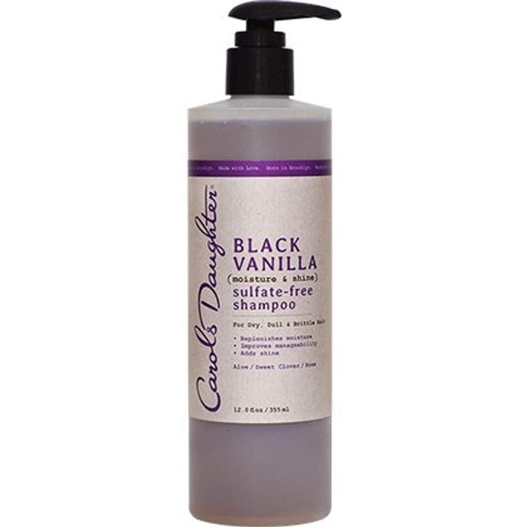 Carols Daughter Black Vanilla Sulfate Free Shampoo 12 Oz Naturallycurly 3318