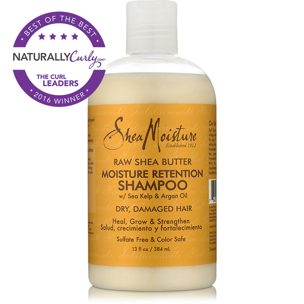 Sheamoisture Raw Shea Butter Moisture Retention Shampoo 13 Oz Naturallycurly 4437