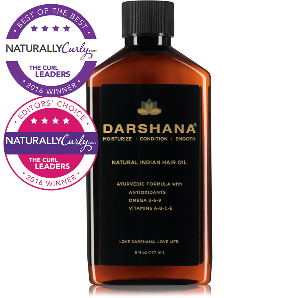 Darshana Natural Indian Hair Oil (6 oz.) NaturallyCurly