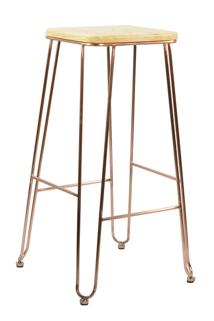 Arezzo Copper Bar Stool Arezzo Copper Bar Stool
