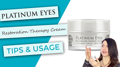 Platinum Eyes Restoration Therapy | Tips and Usage
