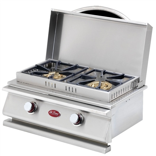 Cal Flame Deluxe Side by Side Burner BBQ14954P Cal Flame Deluxe Side by Side Burner BBQ14954P