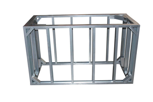 DIY BBQ 5ft Straight Modular Frame Section 42" Bar Height DIY BBQ 5ft Straight Modular Frame Section 42" Bar Height