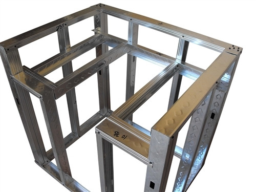 DIY BBQ 36" Drop-Down Burner Module Frame Section DIY BBQ 36" Drop-Down Burner Module Frame Section