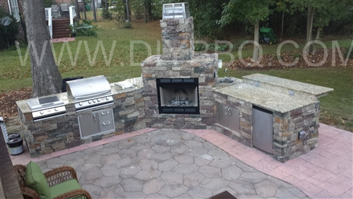 DIY BBQ Custom Fireplace and Island frame kit DIY BBQ Custom Fireplace and Island frame kit