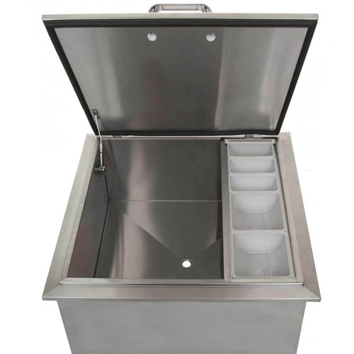 DIY BBQ 24 X 24 Inch Drop In Ice Bin **Lifetime Warranty** DIY BBQ 24 X 24 Inch Drop In Ice Bin **Lifetime Warranty**