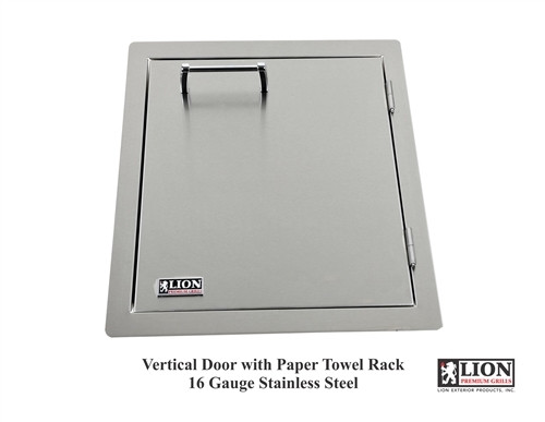 Lion Premium Grills Vertical Door with Towel Rack Lion Premium Grills Vertical Door with Towel Rack