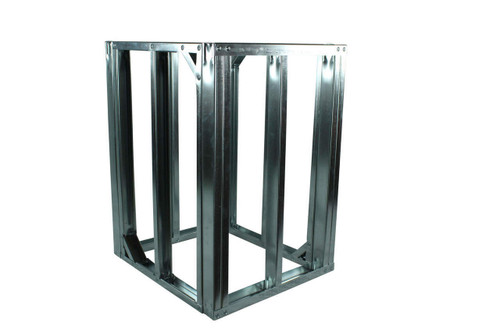 DIY BBQ Quick Panel™ 2ft Straight Modular Frame Section 36" Standard Height DIY BBQ Quick Panel™ 2ft Straight Modular Frame Section 36" Standard Height