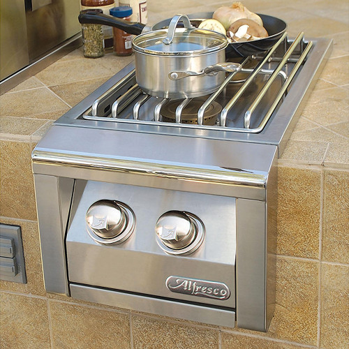 Alfresco Built-In Double Side Burner-AXESB-2 Alfresco Built-In Double Side Burner-AXESB-2