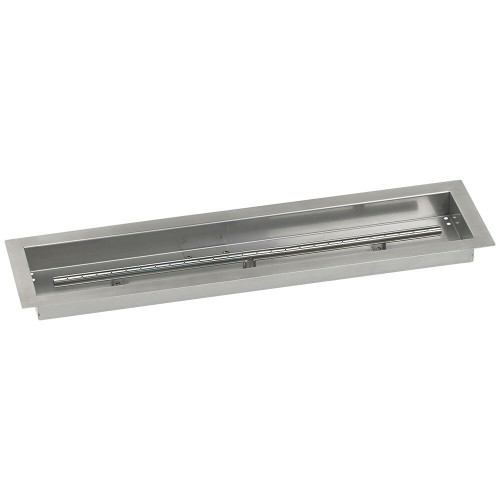 American Fireglass Stainless Steel Drop-In Fire Pit Burner Pan American Fireglass Stainless Steel Drop-In Fire Pit Burner Pan