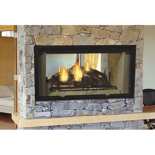 Majestic Designer Series See-Thru Radiant Wood Burning Fireplace - 42 Inch Majestic Designer Series See-Thru Radiant Wood Burning Fireplace - 42 Inch