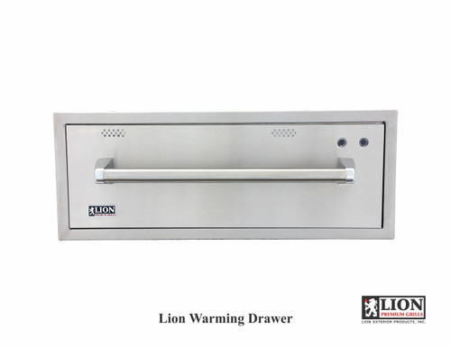Lion Outdoor Kitchen Warming drawer - WD256103 Lion Outdoor Kitchen Warming drawer - WD256103