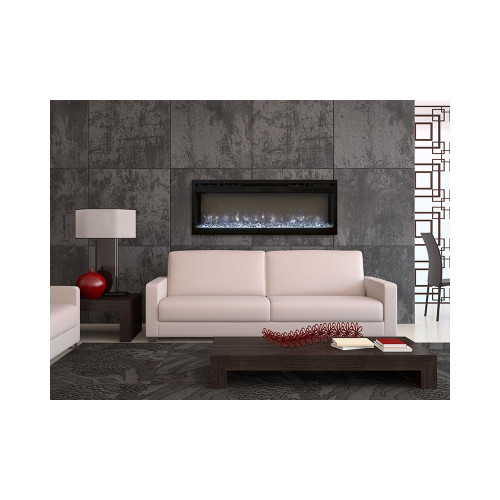 Modern Flames Spectrum 74 Inch Linear Electric Fireplace SL74-B Modern Flames Spectrum 74 Inch Linear Electric Fireplace SL74-B