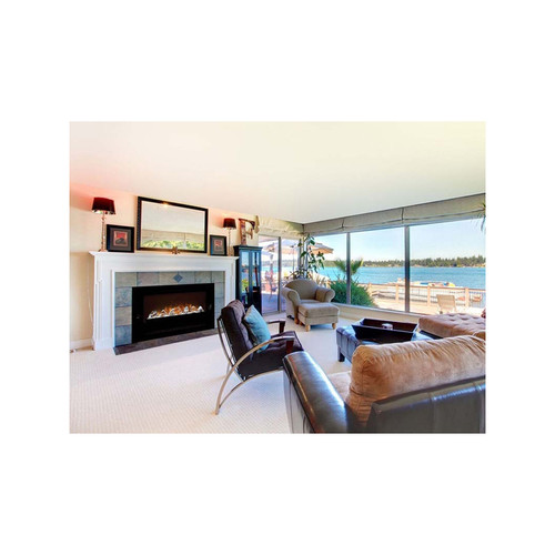 Modern Flames Home Fire 60 Inch Custom Built-In Firebox - HF60CBI Modern Flames Home Fire 60 Inch Custom Built-In Firebox - HF60CBI