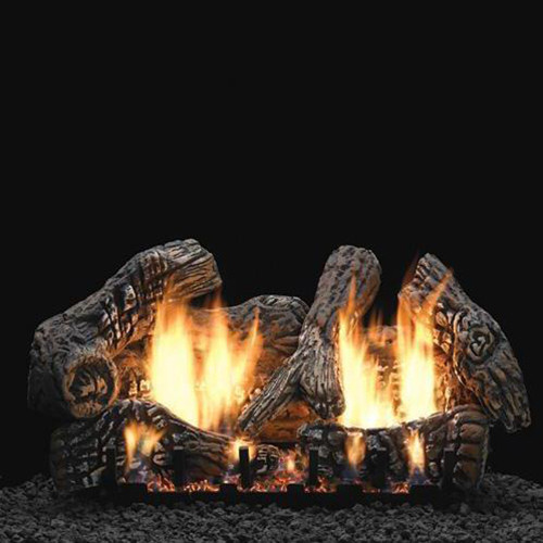 Empire Vent Free Super Charred Oak Gas Log Set With Slope Glaze Burner and Electronic Variable Remote Empire Vent Free Super Charred Oak Gas Log Set With Slope Glaze Burner and Electronic Variable Remote
