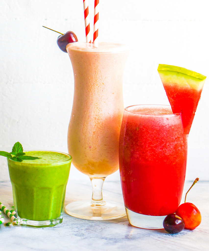 Add fresh fruit cereals, nuts, smoothies