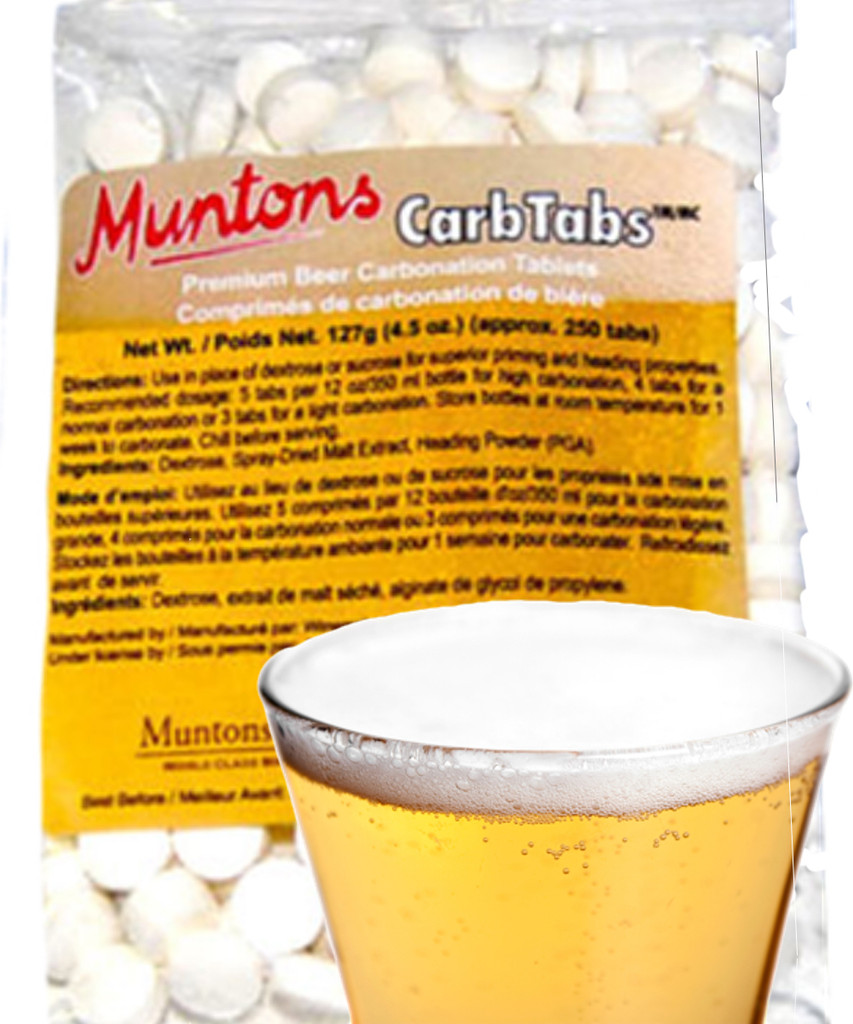 Mutons CarbTabs carbonate any brew, any fermeht