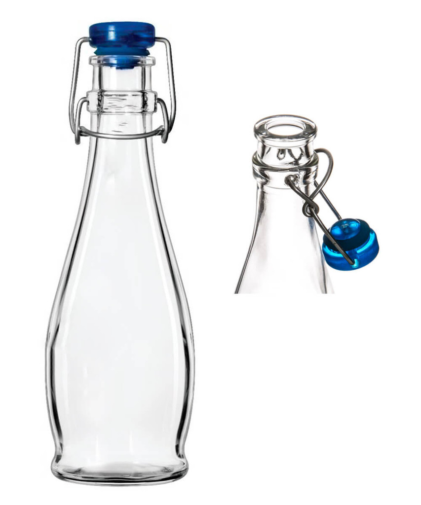  Flip  Top  Glass Bottles 
