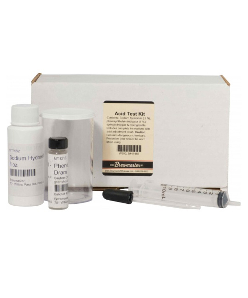 Acid Test Kit for Home Brew and Juices