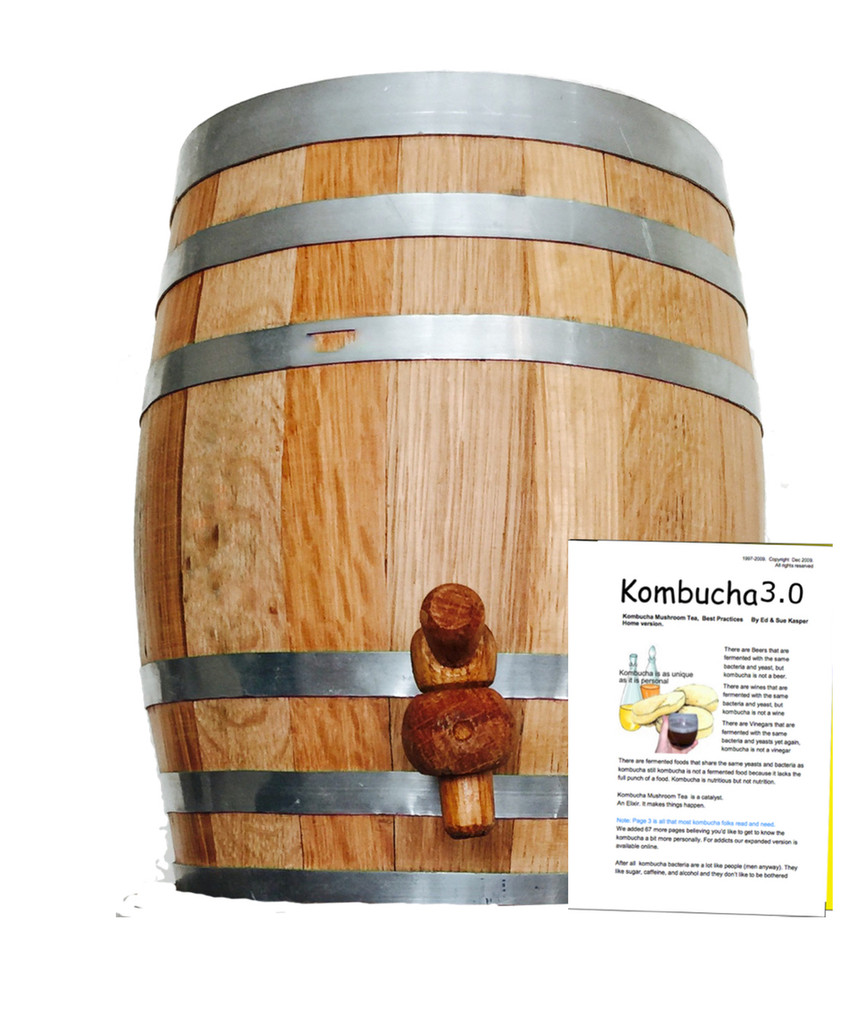 Kombucha Oak Barrel Brewing produces the best most mellow brews
