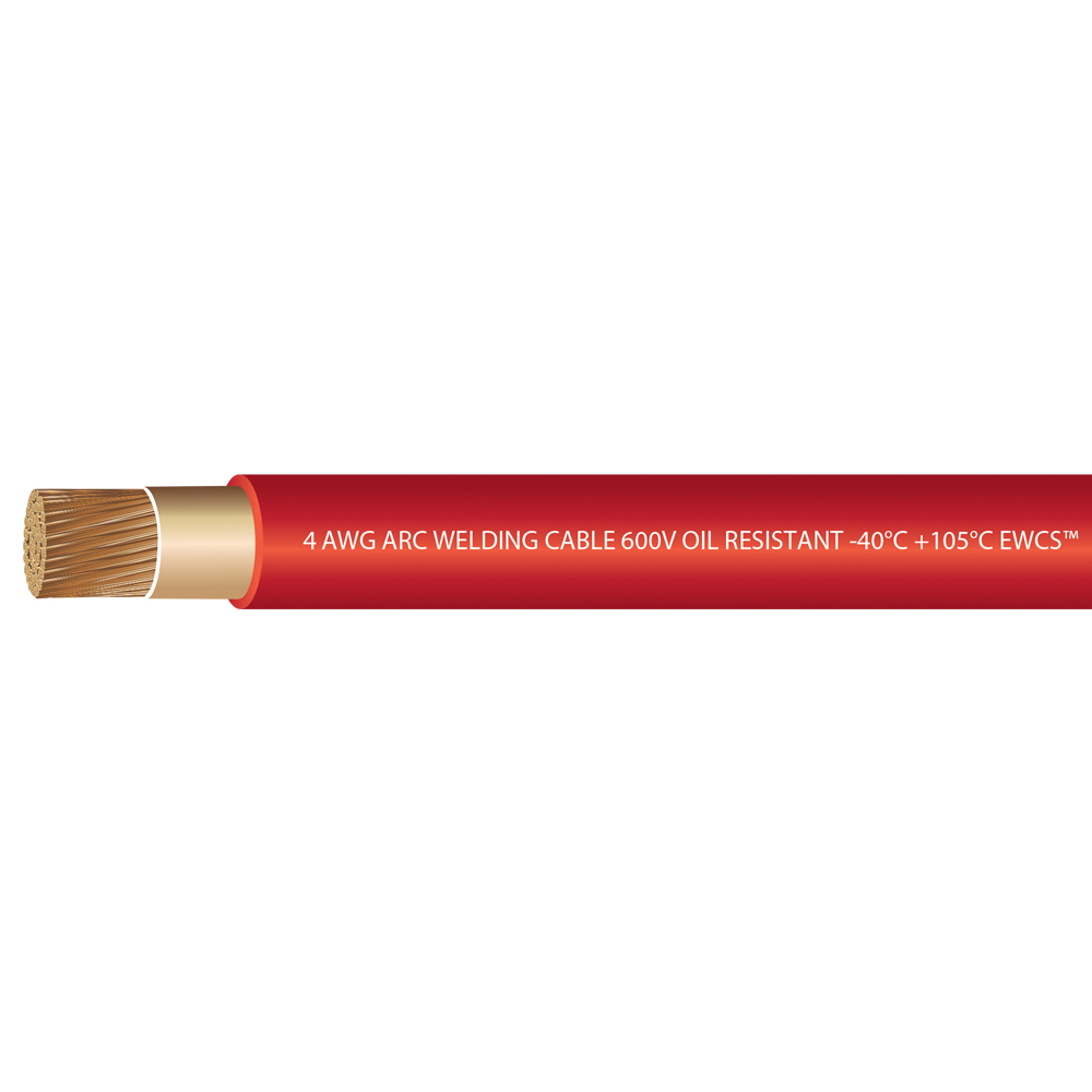 4 Gauge Premium Extra Flexible Welding Cable