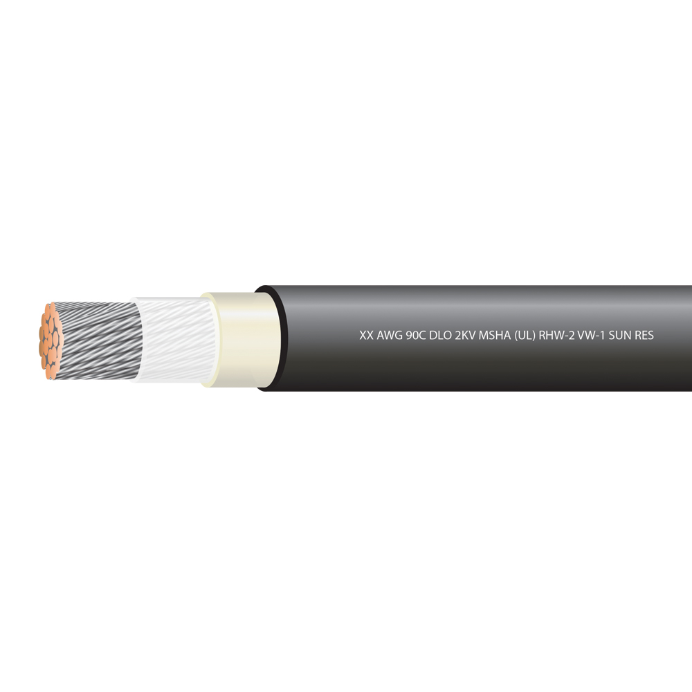 4/0 AWG TYPE DLO 2000 VOLTS - Electrical Wire & Cable Specialists