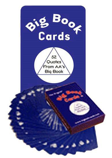 Big Book Cards! Super Fun AA Quotes from the Big Book - Doing It Sober